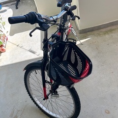 24インチ子供用自転車6段ギア折りたたみの画像
