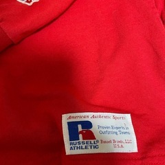RUSSEL ATHLETIC U.S.A. プルオーバーパーカー レッド Mの画像