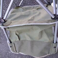 キャンプ用折りたたみ椅子の画像