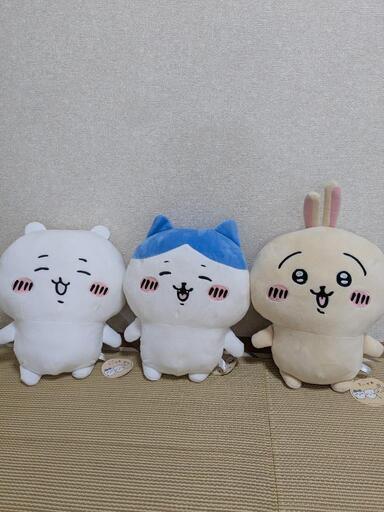 ちいかわ ぬいぐるみ おまけ付き【中古】 ちいかわぬいぐるみ3体セット (シン) 堀川のおもちゃの中古