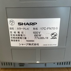ブラウン管テレビの画像