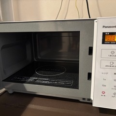 2023年製Panasonic NE-FL1A 電子レンジ 家電】Panasonic NE-FL1A 2023年製 フラット式電子レンジ入荷