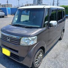 H 25年ホンダN－Box+GLパッケージ　車検R8年4月　ETC 　パワースライドドア　ドライブレコーダーの画像