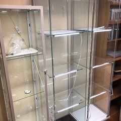 【大阪府引き取り限定】イケア　デトルフ　コレクションケース 商品欄必読_イケア デトルフ 【引き取り専用】コレクション