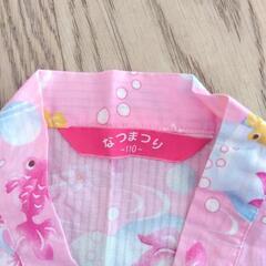 【お取り引き中】女児110 甚平 お祭り服 新品未使用 の画像