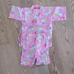 【お取り引き中】女児110 甚平 お祭り服 新品未使用 