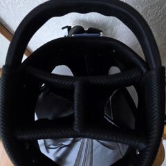 直筆サイン入りゴルフキャディーバックの画像