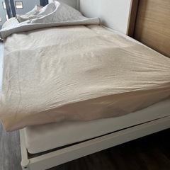 未使用IKEA シングルベッドの画像