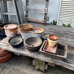 【無料】植木鉢、園芸用品、たくさんありますの画像