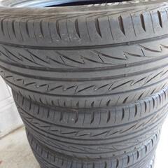 決まりました！バリ溝！ブリジストン　TECHNO SPORT　225/55r17 サマータイヤ　4本セット！ 夏タイヤ の画像