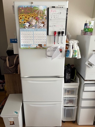 Panasonic冷蔵庫　NR-C372N-W