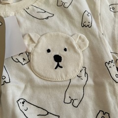キッズ24 / 新品未使用　くまさん　半袖Tシャツの画像