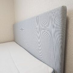 [20%引き•8/21まで出品]IKEAベッド+マットレス【ダブルサイズ】の画像