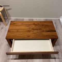 無印良品　ローテーブルの画像