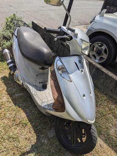 決まりました。ありがとうございます。アドレスv125　カスタム多数　カウル交換渡し　自賠責１年付　乗り出し価格