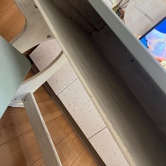 机椅子セットツートーンの画像