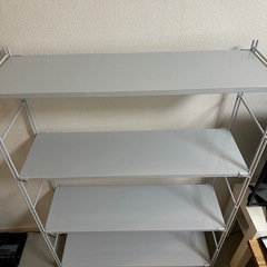 無印良品 スチールユニットシェルフの画像