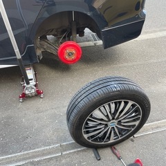 パンク修理等も出来ます！軽自動車1500円〜自宅前などでタ…