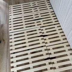 ニトリ:すのこ(ダブルベットサイズ)【お値下げ交渉〇】の画像
