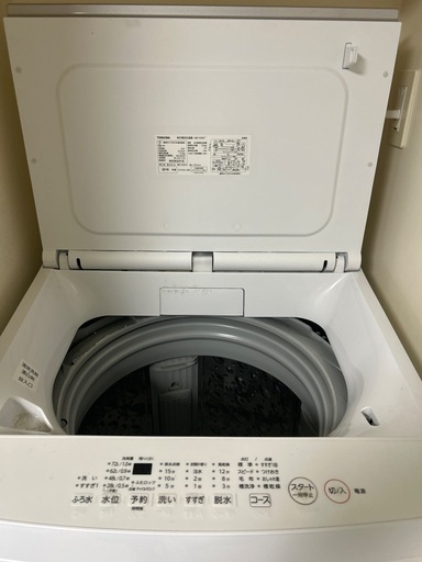 【直接引取5000円引き】 2022年製 全自動洗濯機 5kg 洗濯機（HITACHI 2018年製美品） (ツー) 十条の生活家電《洗濯機