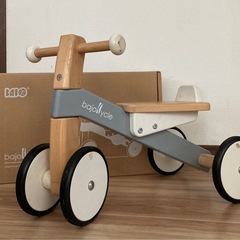 【美品】bajocycle バジョサイクル 三輪バイク 木製乗り...