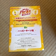 ハッピーターン　BIG枕　　　
の画像