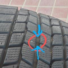 スタッドレスタイヤ　215/45r17  グッドイヤー　アイスナビ6　最終値下げの画像