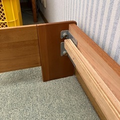 木製ベッド(マットレス無し)の画像