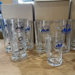 93個　ビールジョッキ グラス まとめ売りの画像