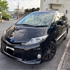 トヨタ エスティマ ハイブリッド レザーパッケージ アエラスの画像