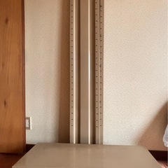 【再募集　いなければ廃棄】UCHIDA 内田洋行スチールラック ベージュの画像