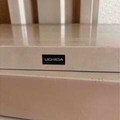 【再募集　いなければ廃棄】UCHIDA 内田洋行スチールラック ベージュの画像