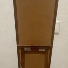 スタイルミラーロッジ　スタンド式　ブラウン M-2432の画像