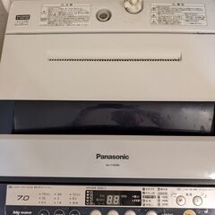 Pnasonic製洗濯機（NA-F70PB6）の画像