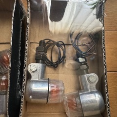 当時物 ヨーロピアン ウインカー 中古 画像参照 バイク ウインカーの画像