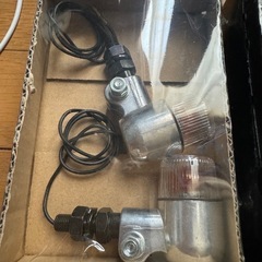 当時物 ヨーロピアン ウインカー 中古 画像参照 バイク ウインカーの画像