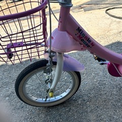 ミニーちゃん♡ハンドルバー子供用自転車14インチ (中村) 横山の