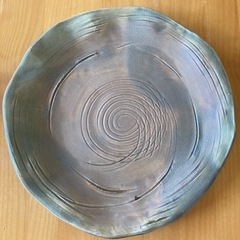 萩焼き　大皿　2枚セット　未使用品の画像