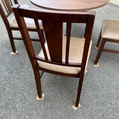 【市内配達無料】ダイニングセット椅子4脚の画像