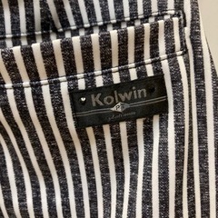 Kolwin ゴルフスカート Sサイズ（ストライプ柄）の画像