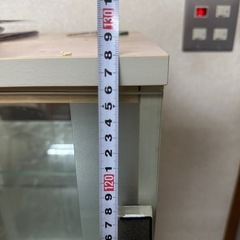 ガラスのコレクションケースです。の画像