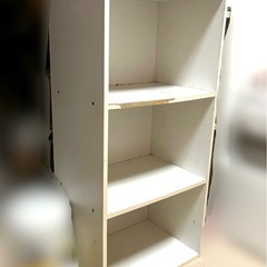 カラーボックス　ホワイト　　　　　の画像
