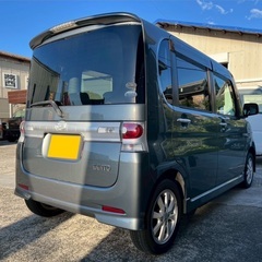 低走行7万キロ台☆月々9千円〜分割可❗️車検2年付き！【名義変更代込み】広い車内！大人気‼️ダイハツ タントカスタム☆HDDナビ付き☆走行中DVD見れます☆純正アルミ☆事故修復歴無し☆電動スライドドア☆ドライブレコーダー☆そのまま乗って帰れます！の画像