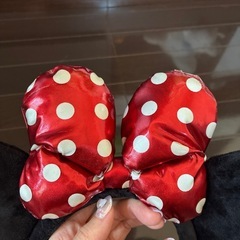 【公式】ミニー🎀　カチューシャ　ディズニー　リボンの画像