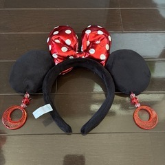 【公式】ミニー🎀　カチューシャ　ディズニー　リボンの画像