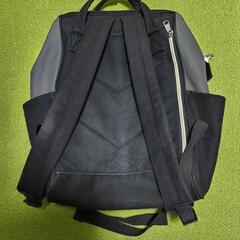 anello リュック グレー×ブラックの画像