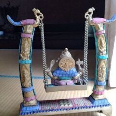 インド製　置物　ガネーシャ　真鍮　豊穣の神様の画像