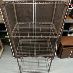 【極美品】メタルラック スチールラック ブラウン