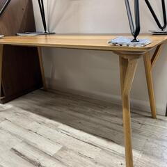 ★北九州、福岡市周辺配送可【ナフコ】ダイニングテーブル  キャス...