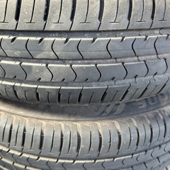 155 65 14タイヤ、ホイール4本セットの画像